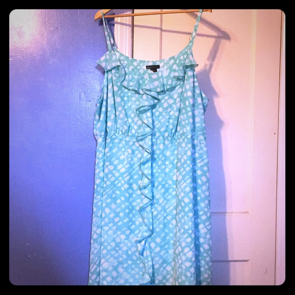 Whispy Minty Summer Dress